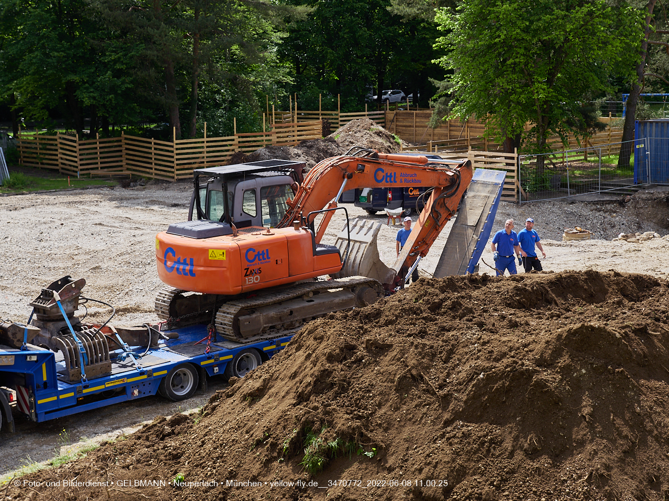 08.06.2022 - Baustelle zur Mütterberatung und Haus für Kinder